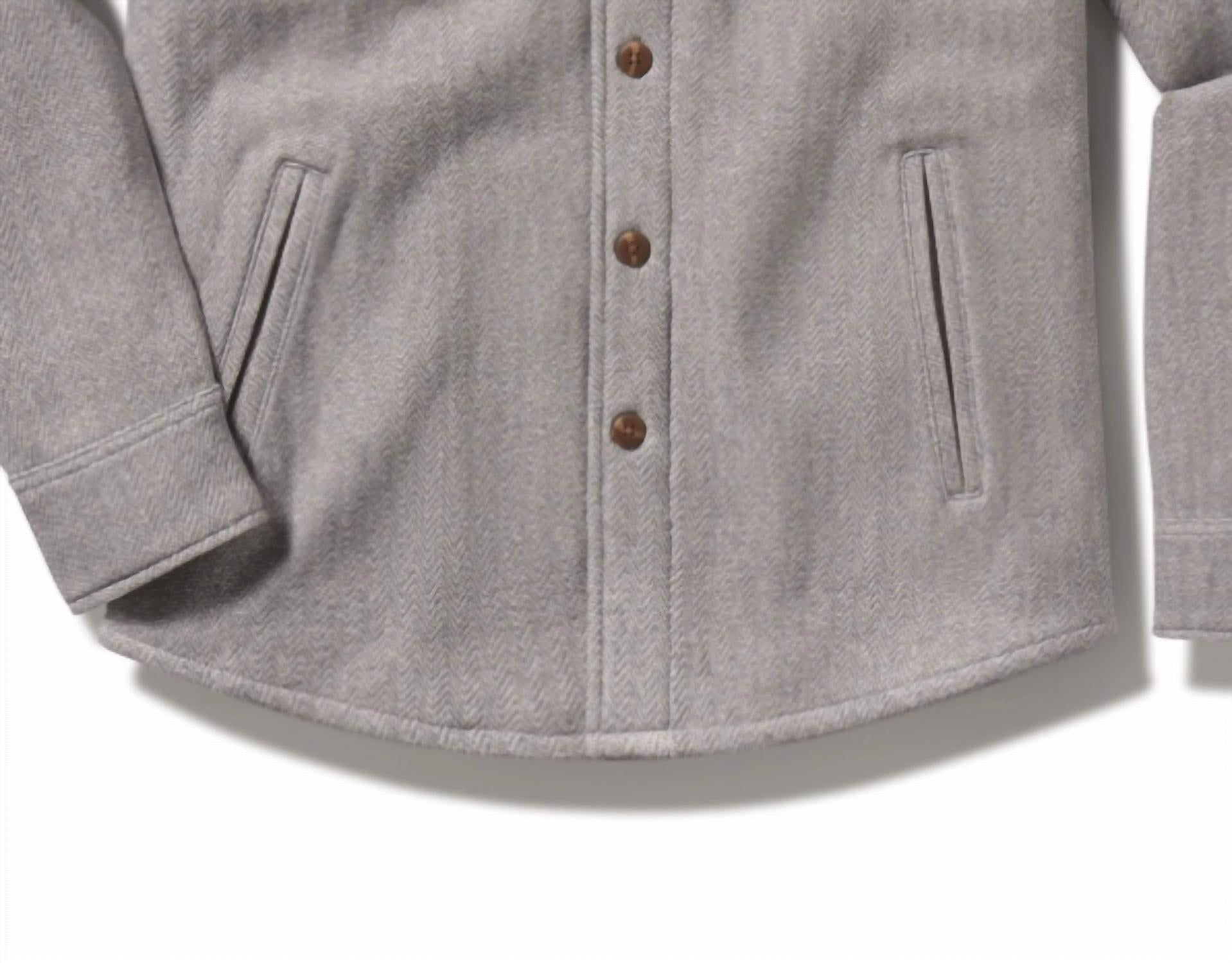F/X Fusion - Men's Herringbone Shirt Jacket