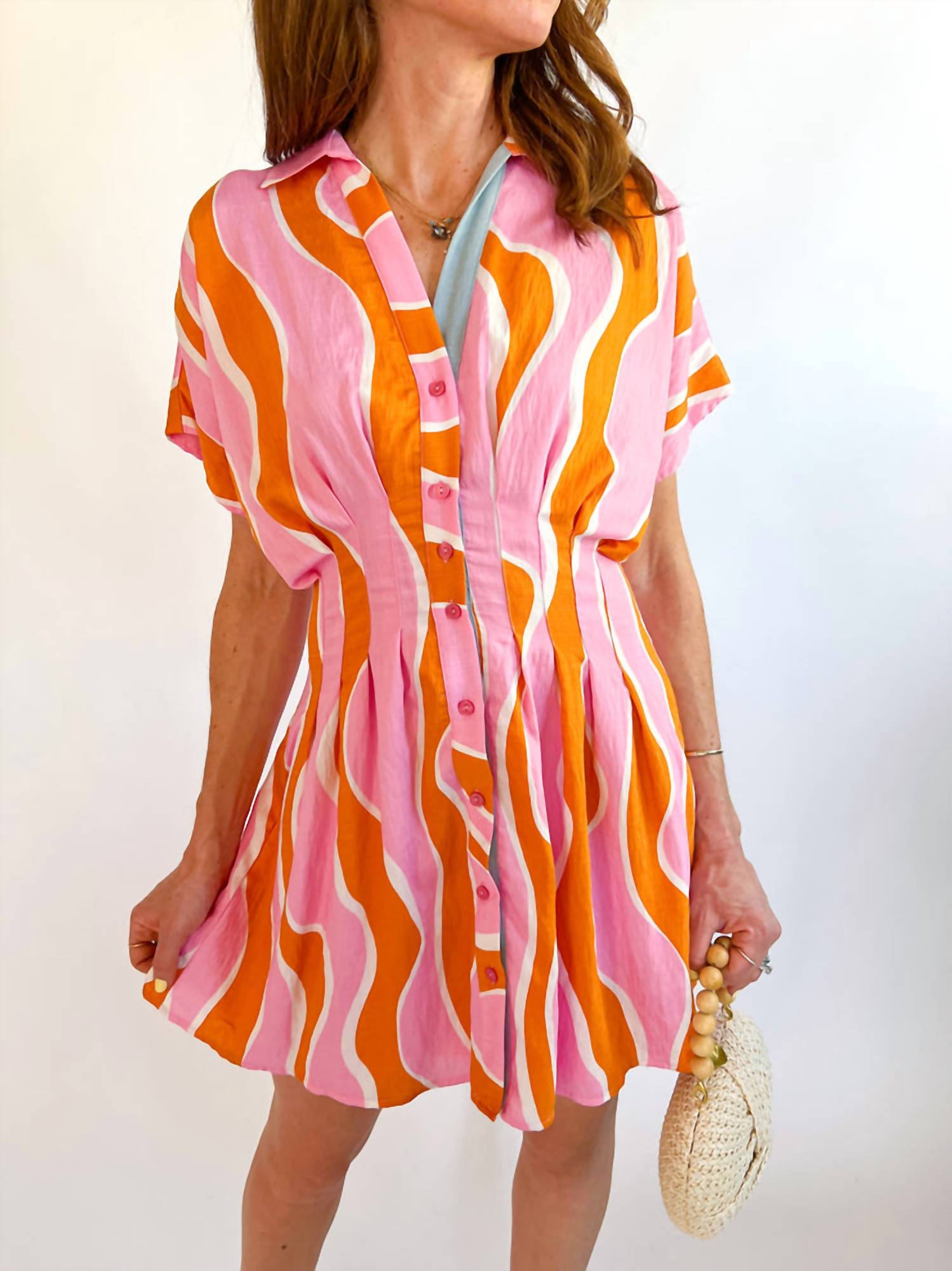Thml - Wavy Striped Pattern Dress