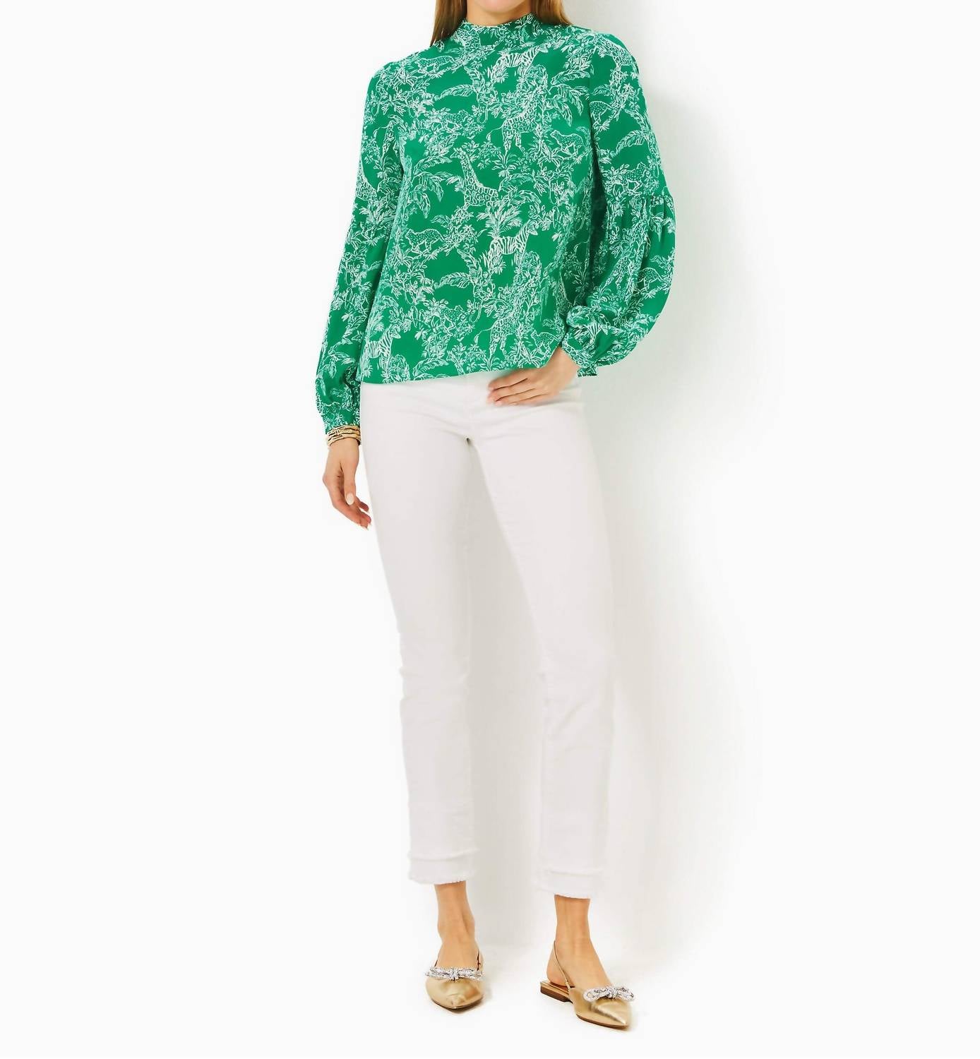 Lilly Pulitzer - Witaker Silk Top