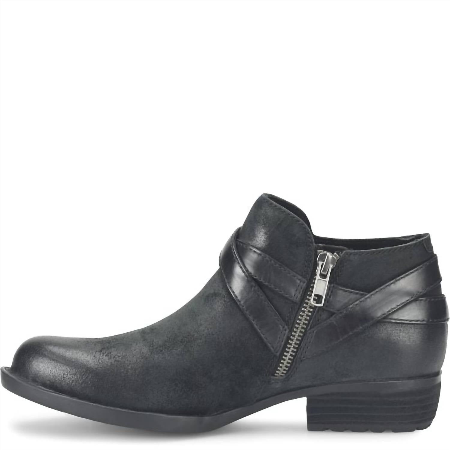 Born Women's Kelle Boot in black distressed - women's shoe - view 6