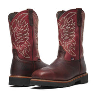 Thorogood Men's Pull-on Composite Toe Boot in chili crimson - men's boots - alternate view