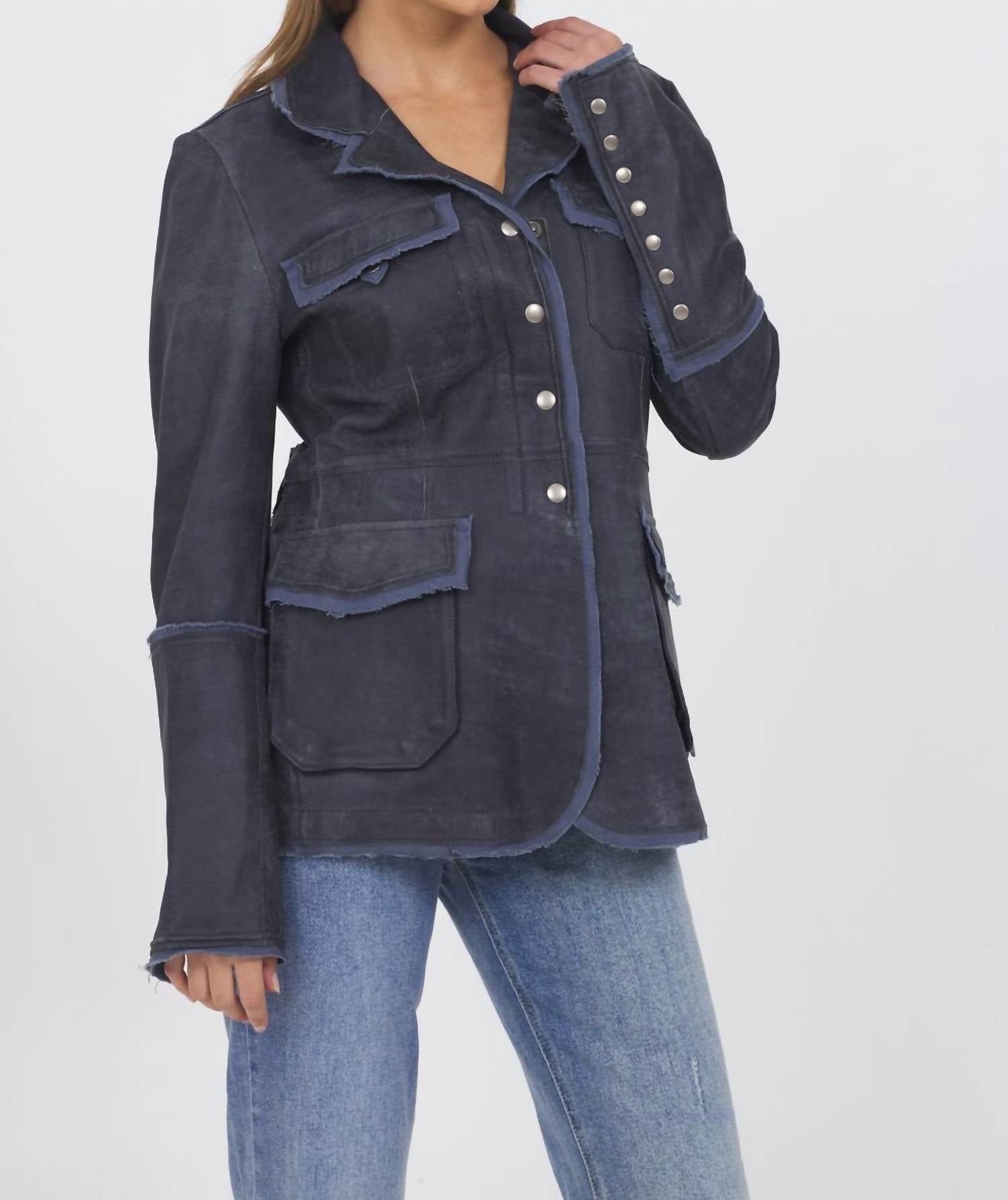 Jakett - Meryl Distressed Vintage Jacket