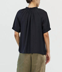 Grade & Gather - Women's Mason Smocked Neck Blouse