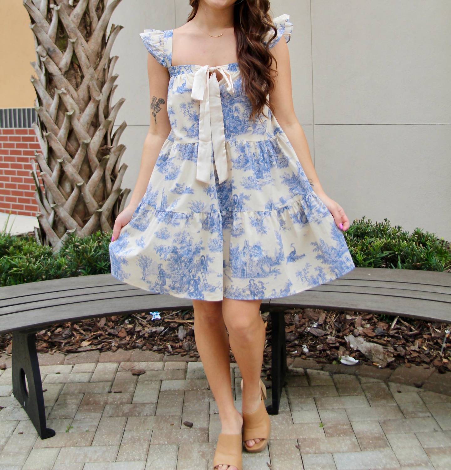 Aureum - Rosemarie Ruffle Dress