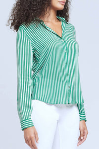 L'Agence - Holly Button Down Blouse