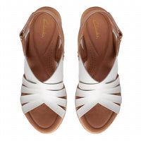 Clarks - Women's Elleri Grace Leather Sandal