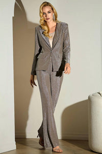 Joseph Ribkoff - NOVELTY KNT FLARED PULL ON PANTS