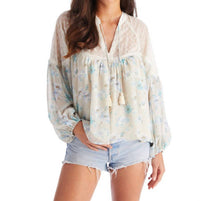 Allison New York - Gwyneth Tie Blouse