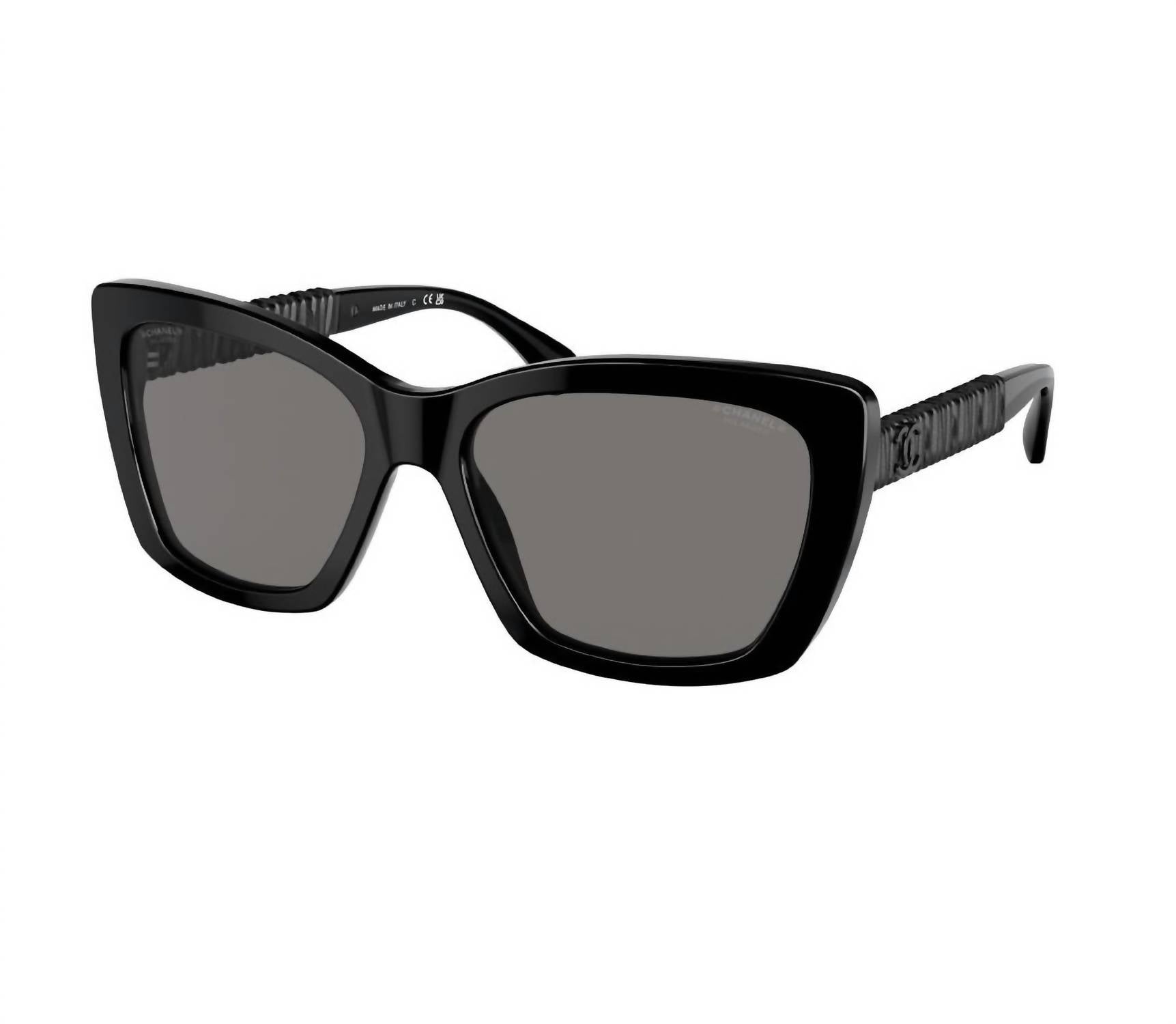 Chanel - Acetate Calfskin Polarized Sunglasses 5476qa - C888t8