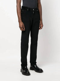Brioni New Meribel Trouser in black - men's jeans - alternate view
