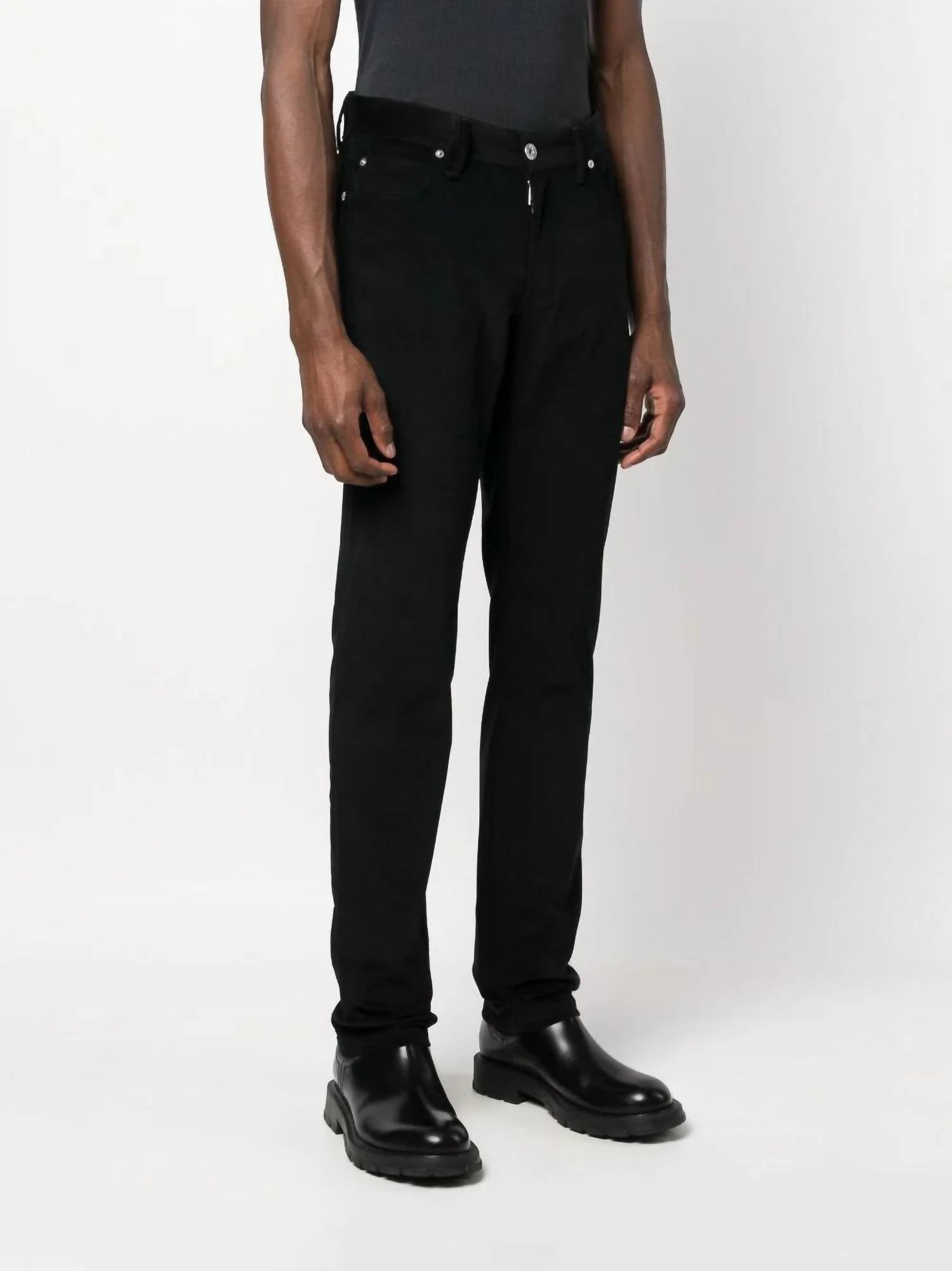 Brioni New Meribel Trouser in black - men's jeans - alternate view