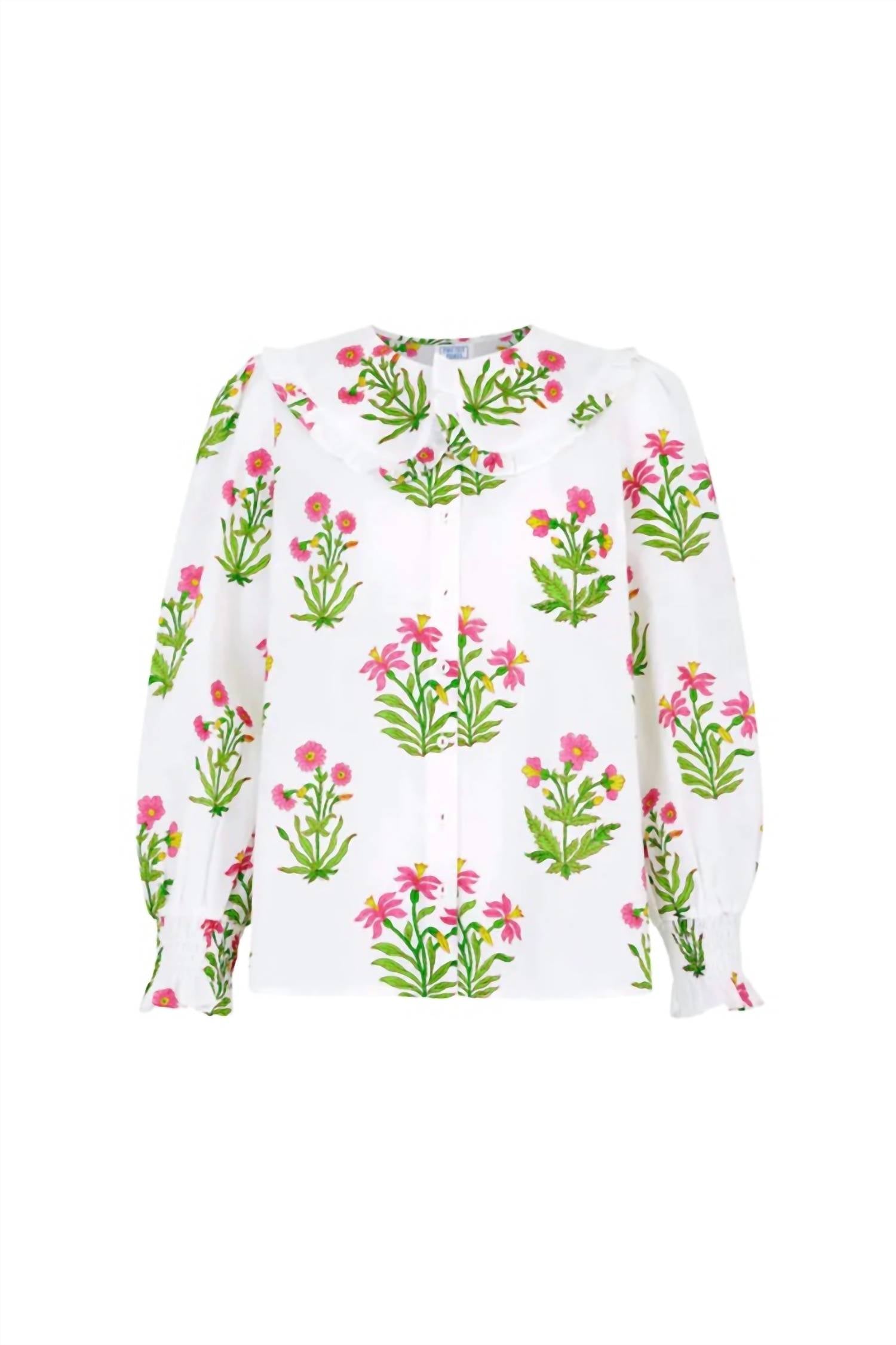 Pink City Prints - Apple Blouse
