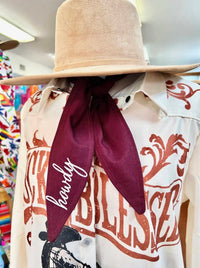 Funky Soul - Women's Howdy Embroidered Scarf