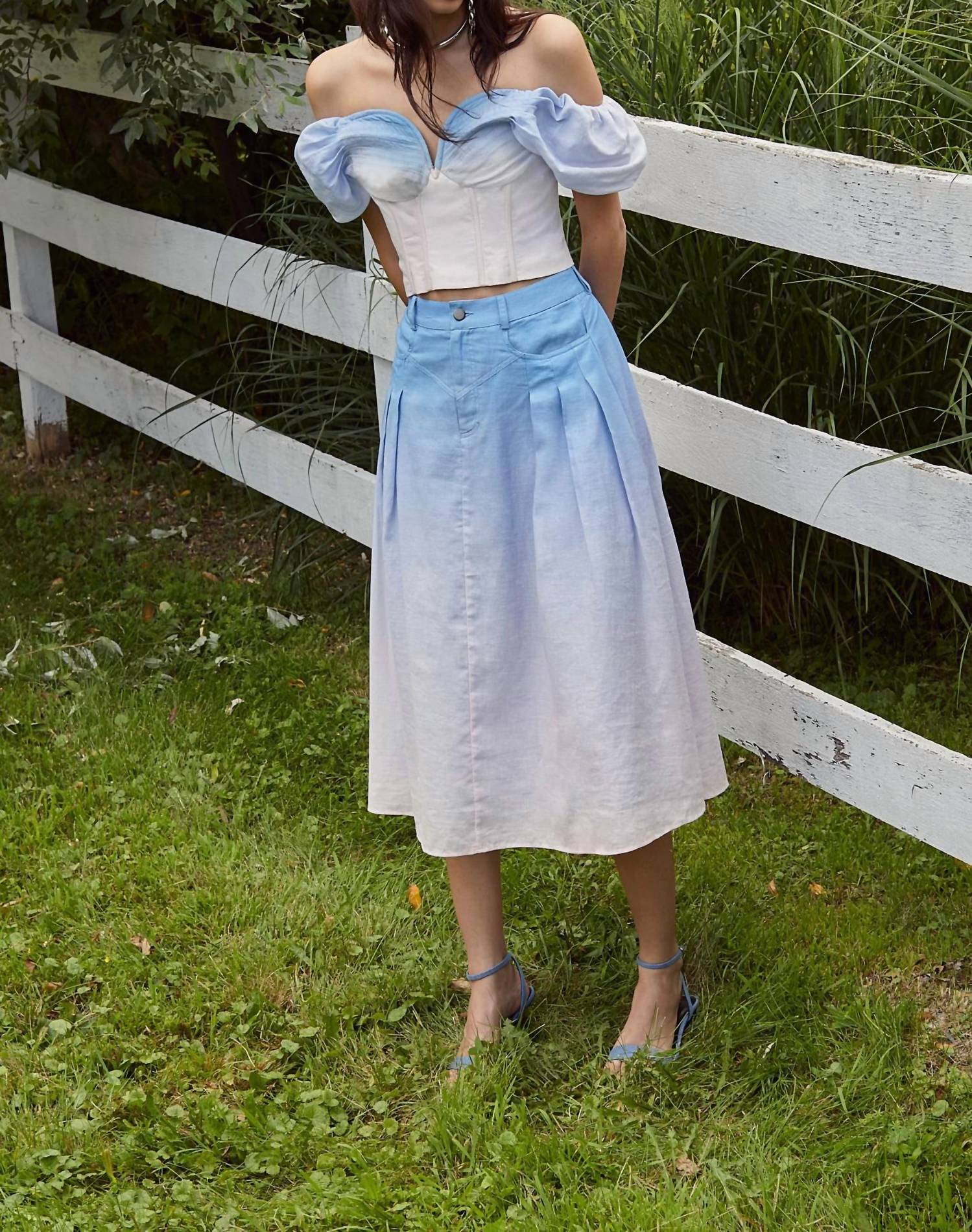 Allison - Greta Midi Skirt