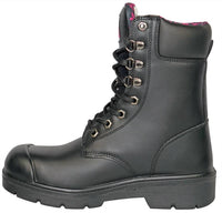 Hoss Boot Company - Women's Moxie Trades 8" Anne Industrial Steel Toe Work Boot