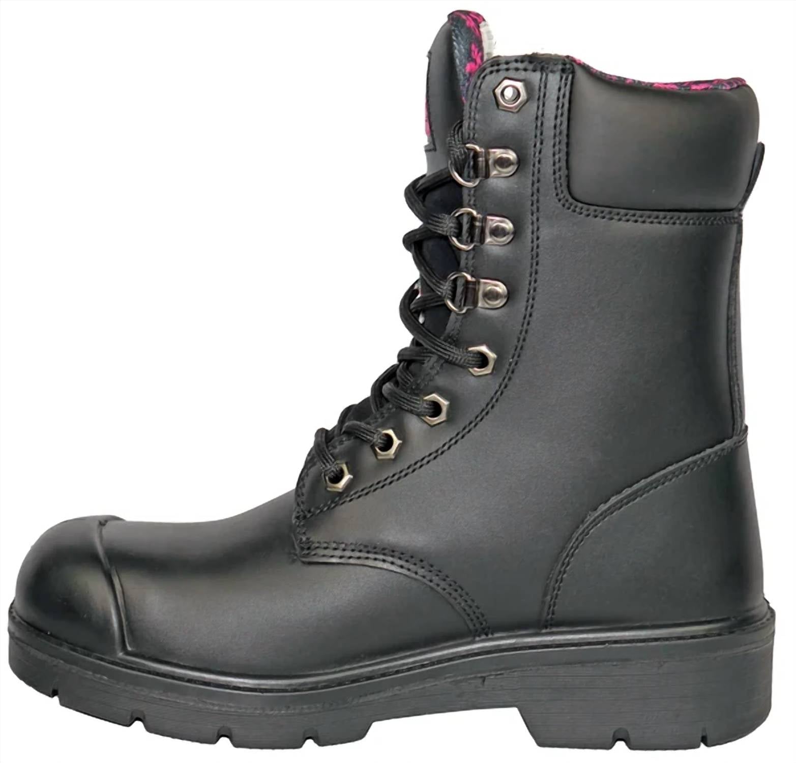 Hoss Boot Company - Women's Moxie Trades 8" Anne Industrial Steel Toe Work Boot