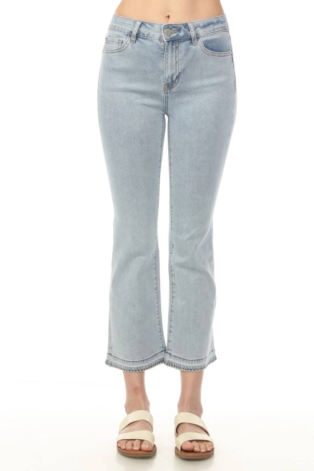 Charlie B - Cropped Flare Jeans
