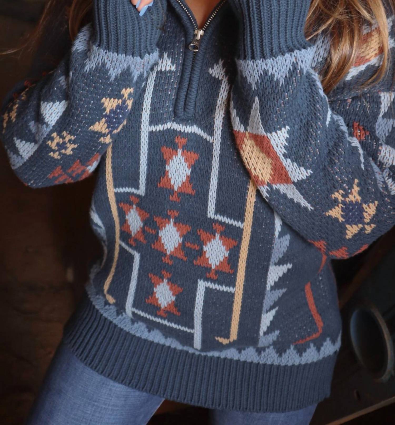 Tasha Polizzi - Banner Elk Quarter Zip Sweater