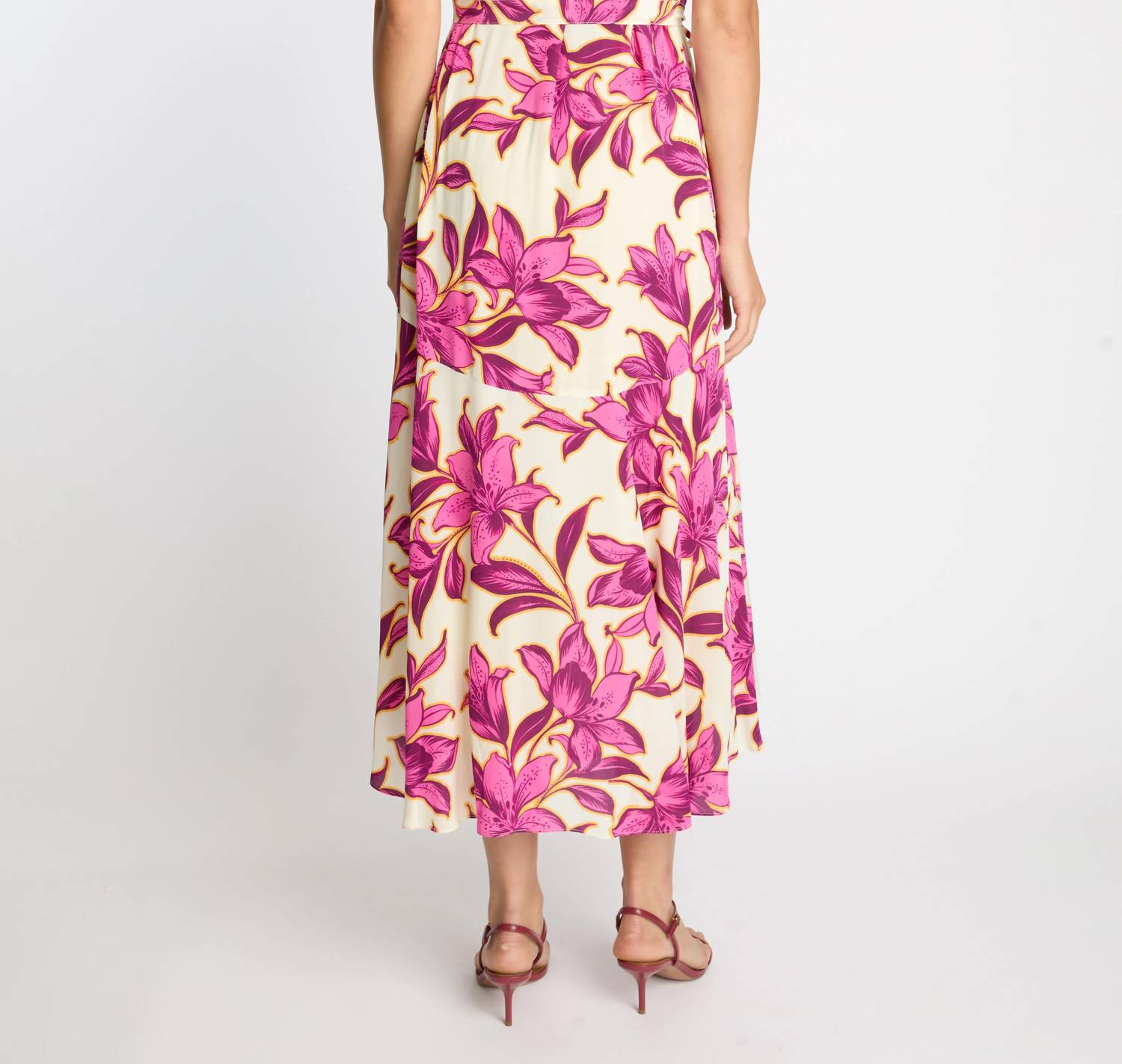 Caballero - Lila Midi Wrap Dress