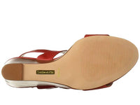 Louise Et Cie - Women's Putnam Open-toe Silhouette Stacked Wedge Heel Sandals