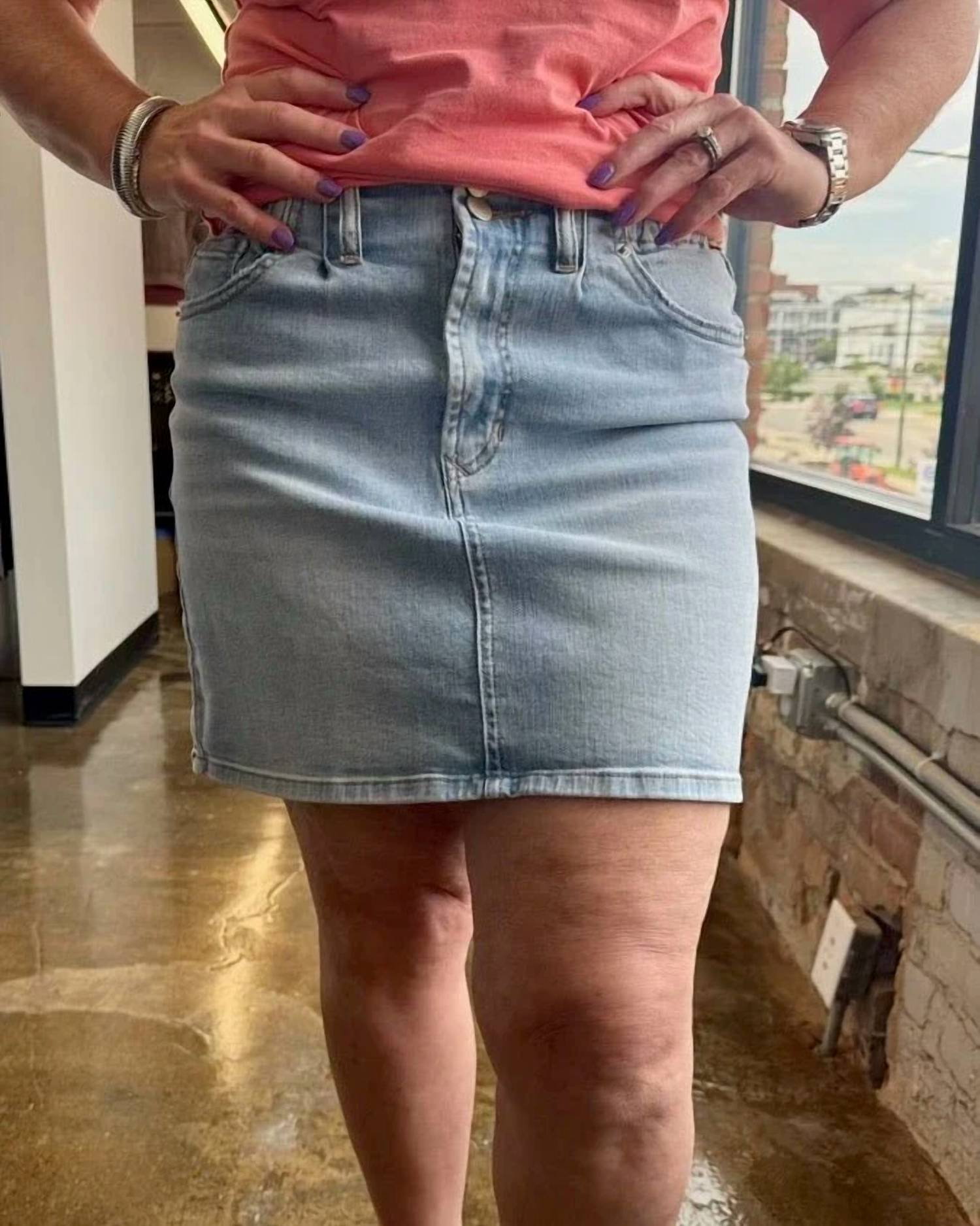 Dear John Denim - Quinn Denim Mini Skirt