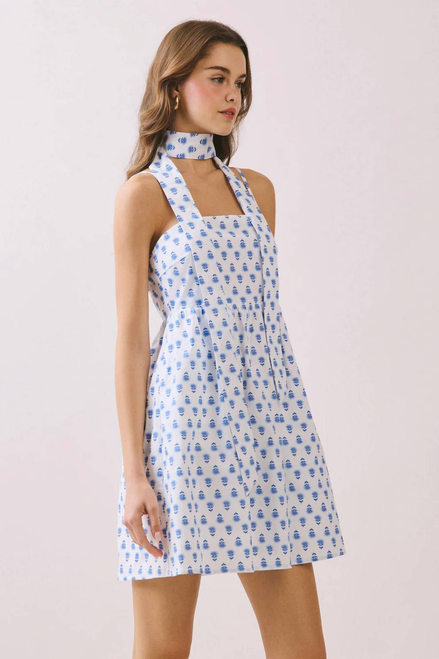 Tcec - Choker Mini Dress