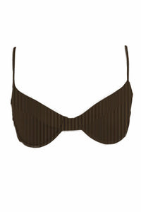 MAI Women's Costa Top in coyote - women's swimwear