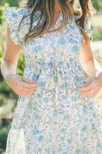Clara The Label - Danika V Neck Midi Dress