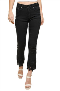 Umgee - High Waist Stretch Slim Straight Jean
