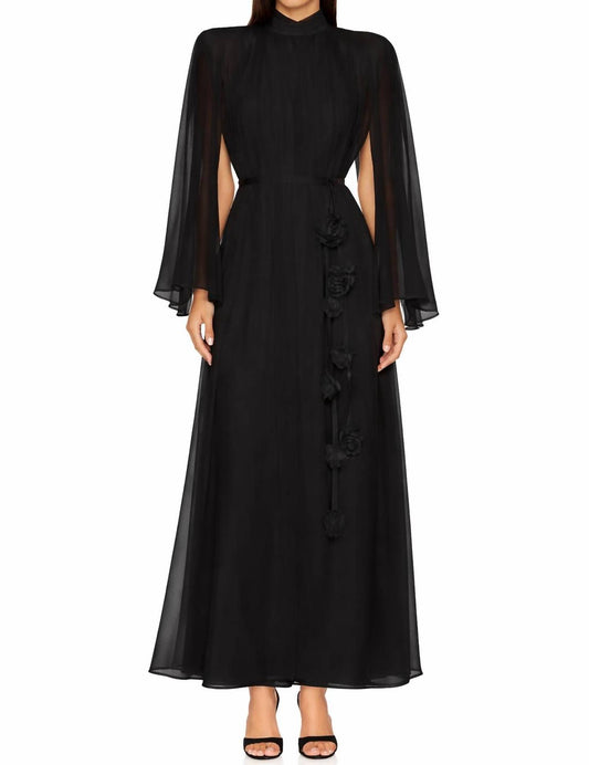 Elliatt - Melissa Cape Maxi Dress