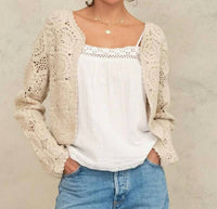 M.A.B.E. - Maci Crochet Jacket