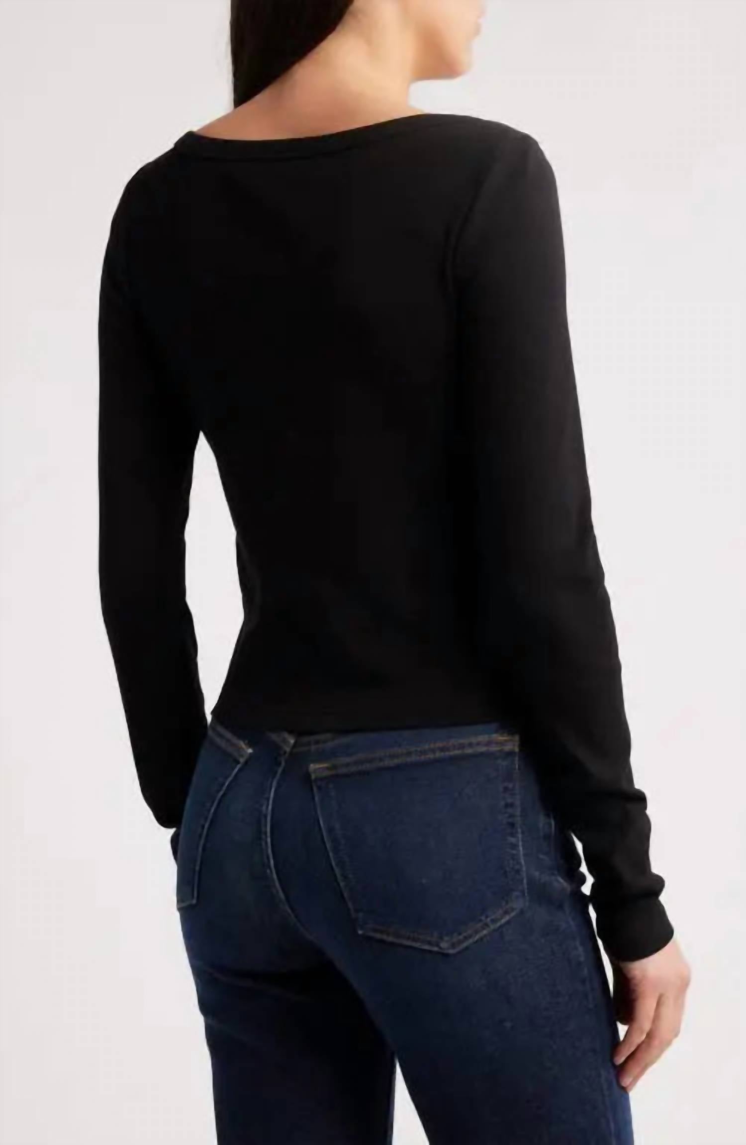 Re/Done - Scoop Neck Cardigan