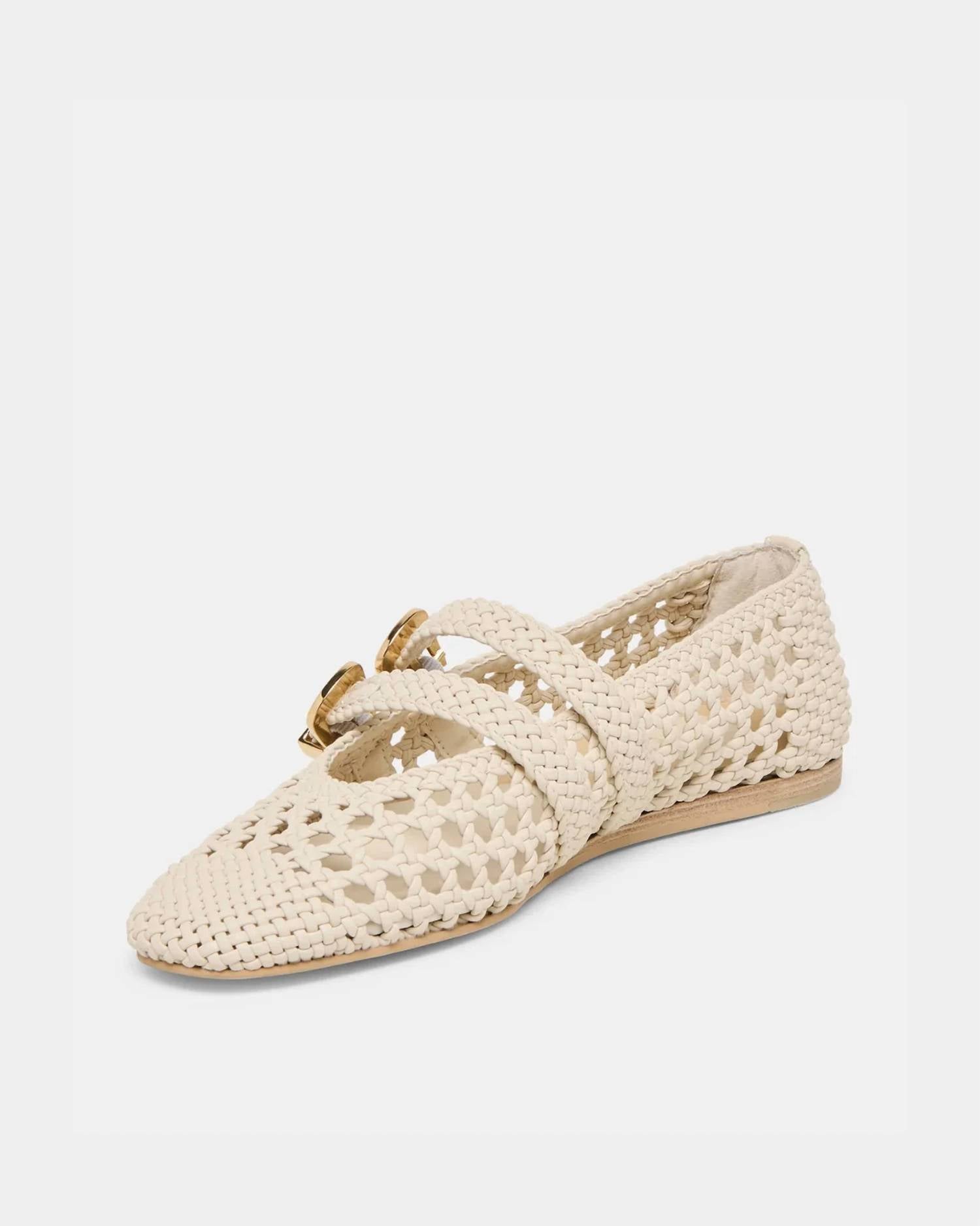 Dolce Vita - Women's Baylee Woven Ballet Flats