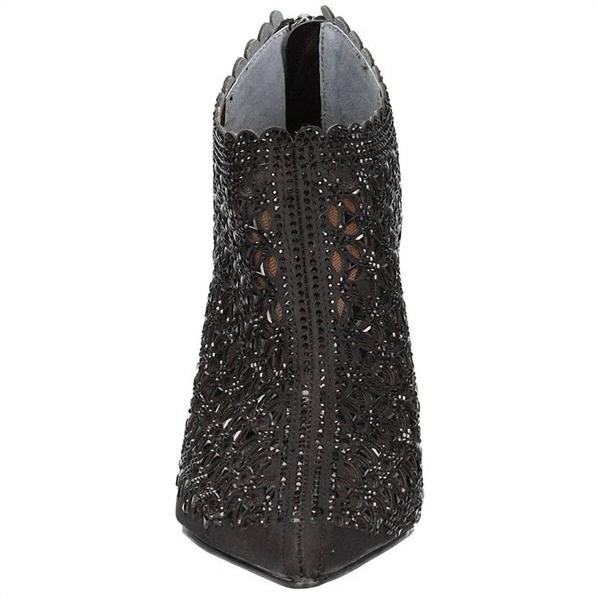 J. Renee - Women's Nishita Rhinestone Shootie Ankle Boots