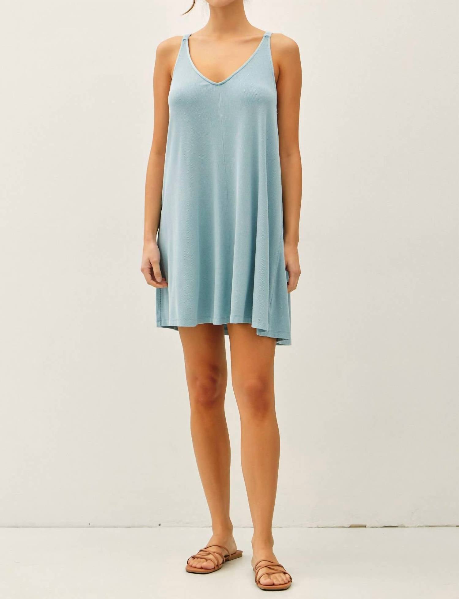 Be Cool - Ruby Ribbed Knit Dress
