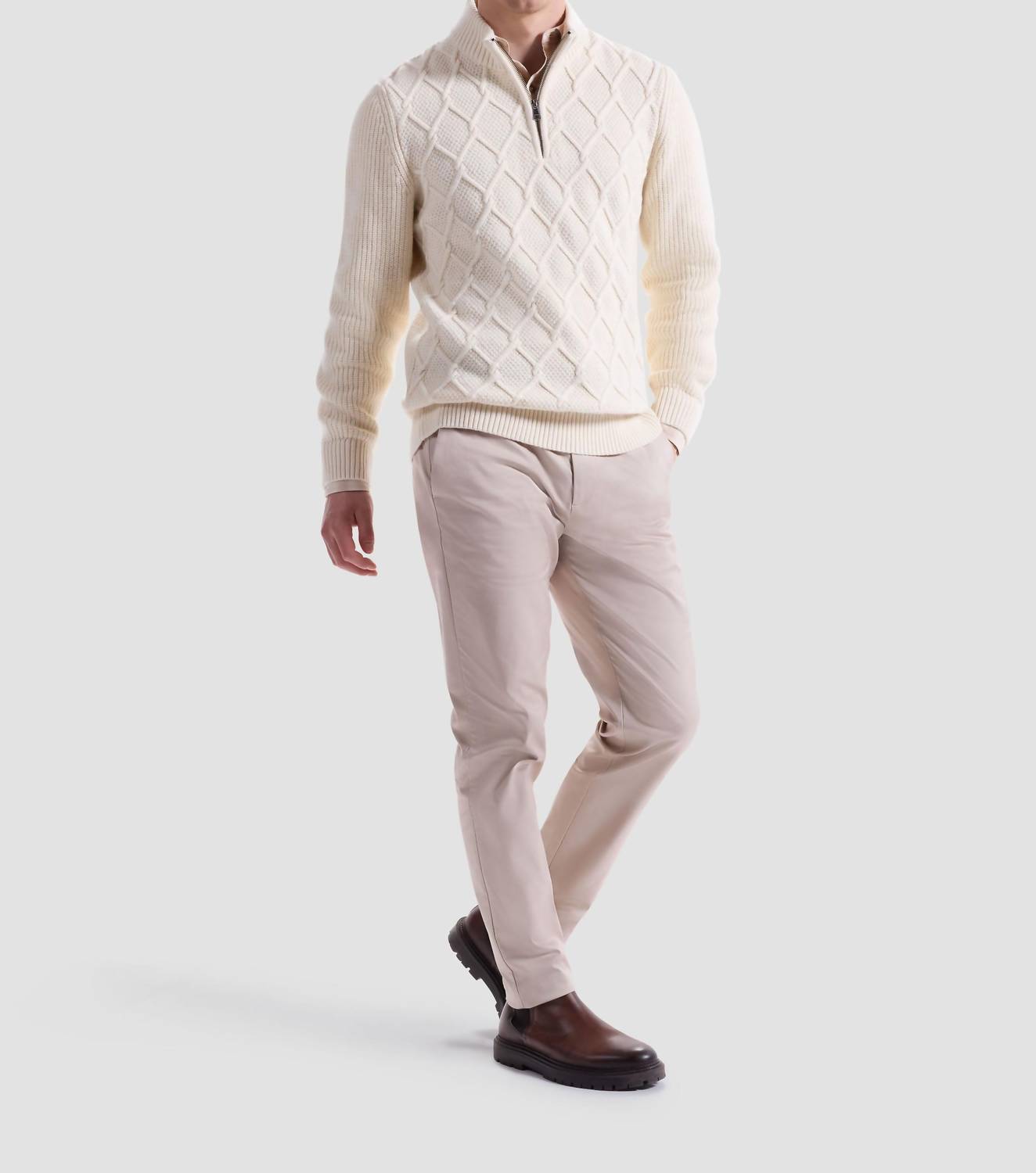 Bugatchi Uomo - Men's Zip Sweater