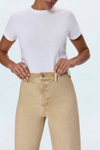 Pistola - Penny High Rise Wide Leg Crop Jeans