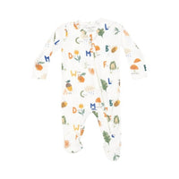 Angel Dear - Kid's Nature Abc's 2 Way Zipper Footie