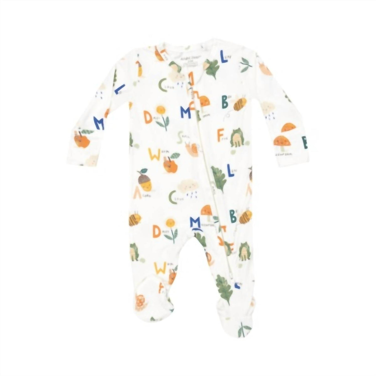 Angel Dear - Kid's Nature Abc's 2 Way Zipper Footie