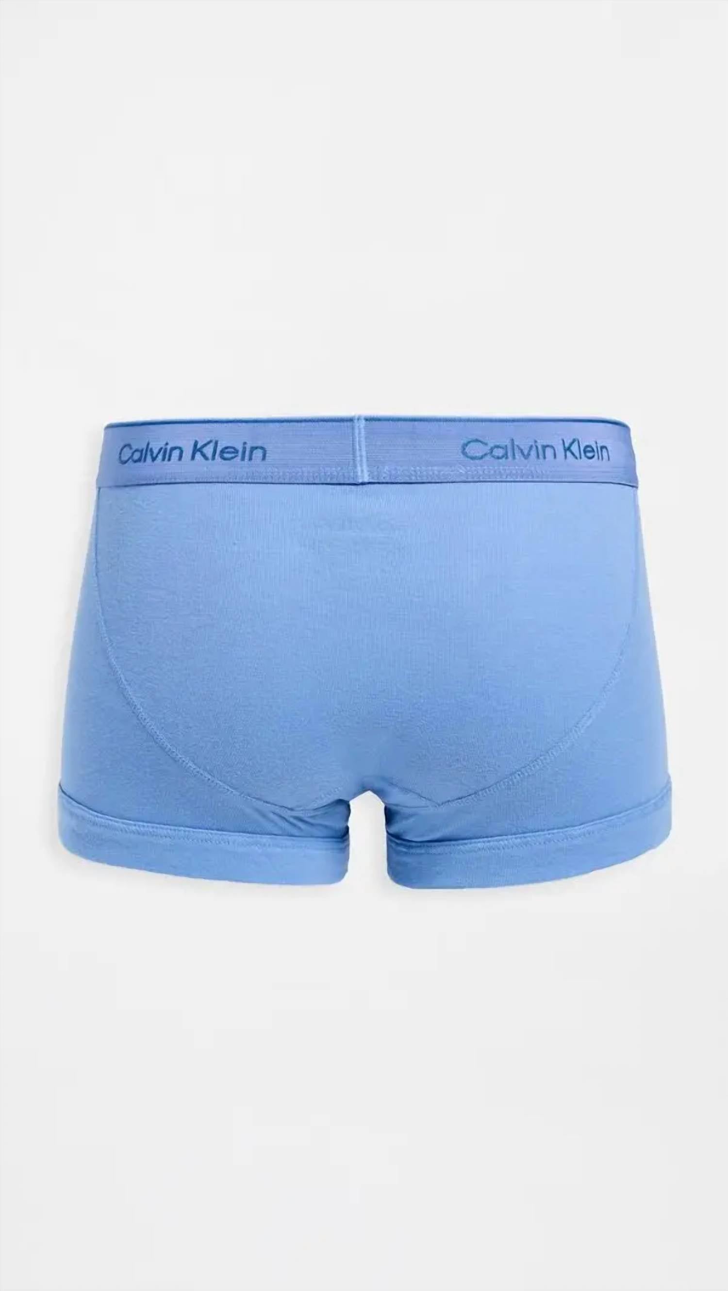 Calvin Klein - Men's Underwear Cotton Classics Trunk - 3 Pack