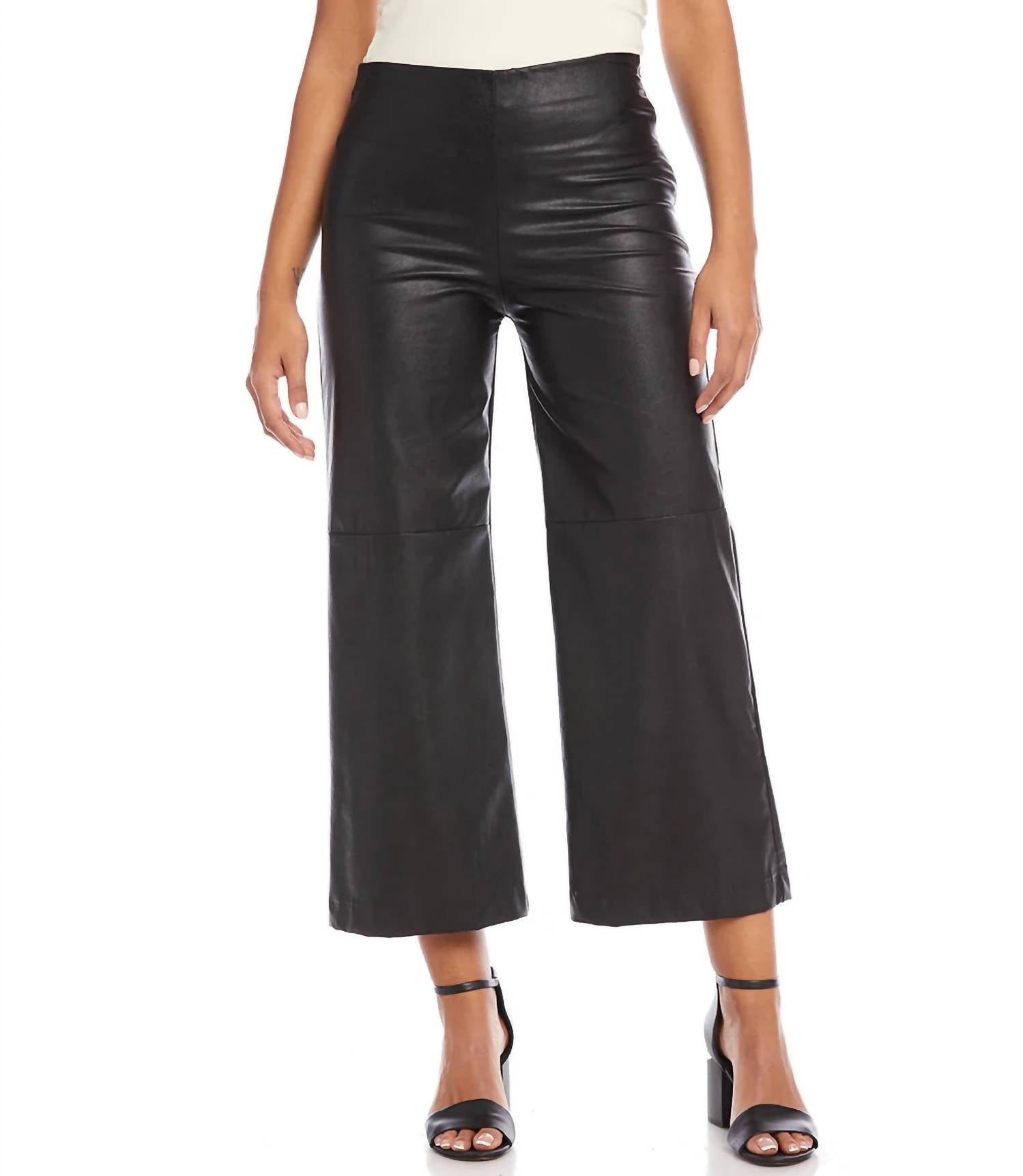 Karen Kane - Fay Faux Leather Pant