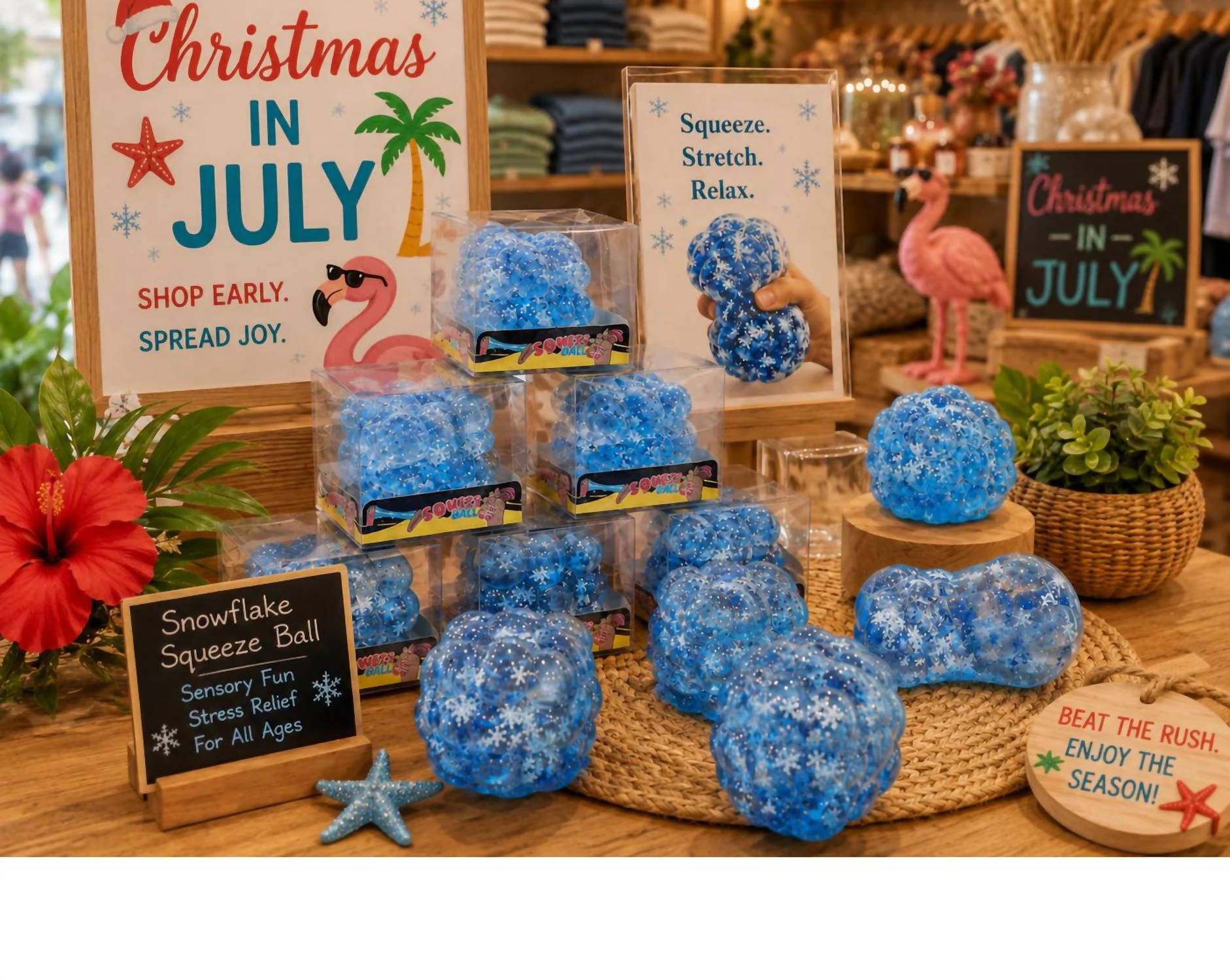 Julia Rose - Snowflake Rubik's Cube Squishy
