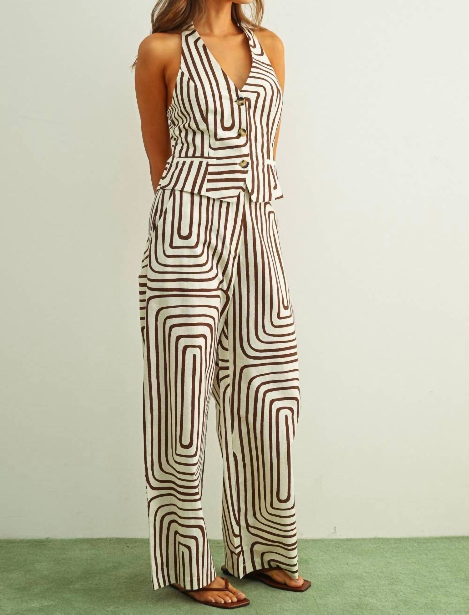 Miou Muse - Jillian Wide Leg Pant