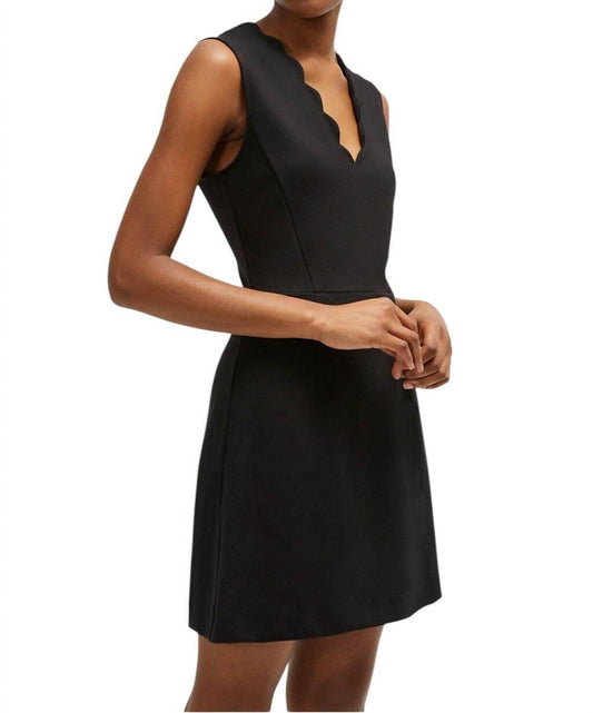 French Connection - Lula Sundae Scalloped Sheath Mini Dress