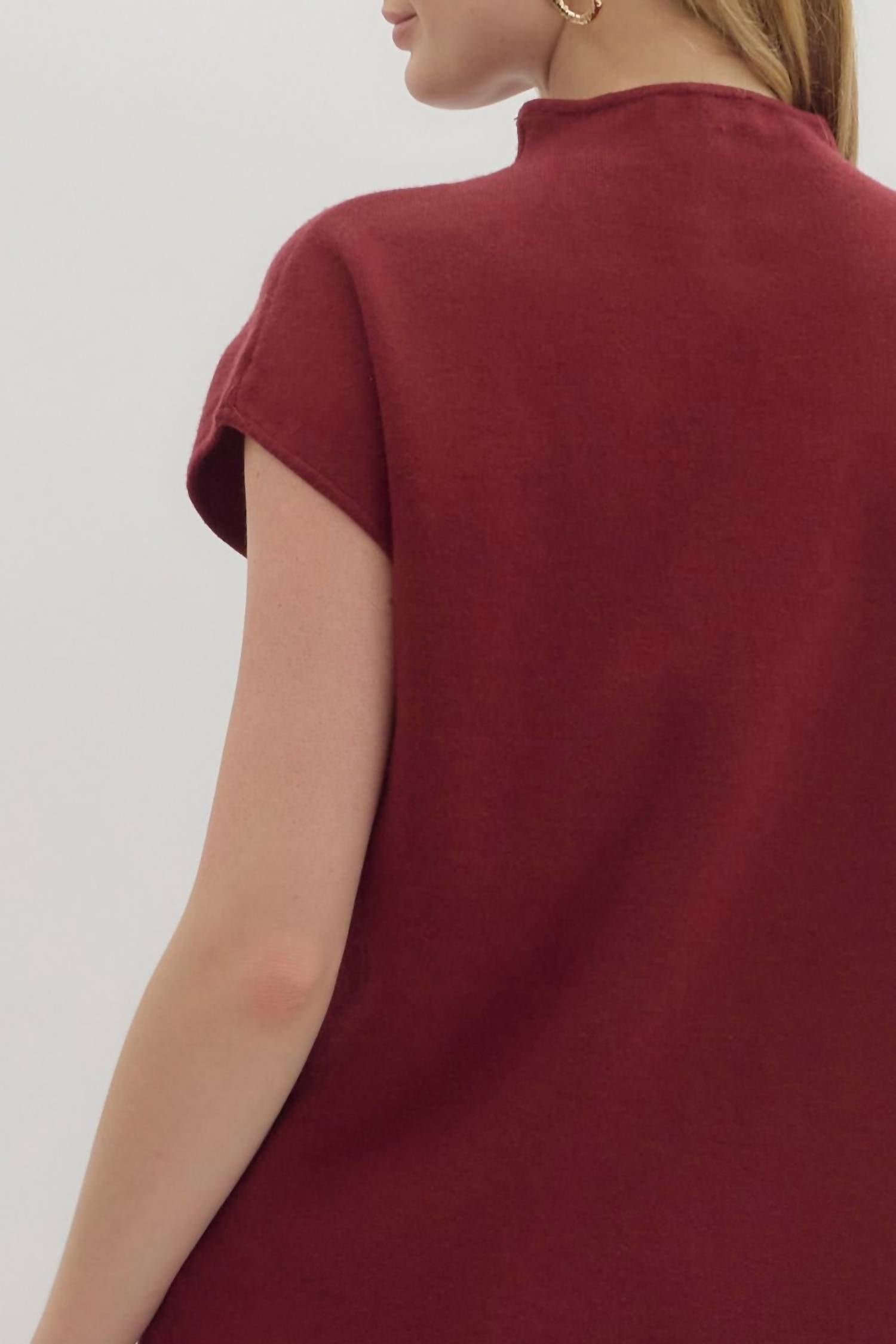 Entro - Camille Mini Sweater Dress