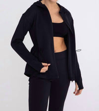 Mono B - Ribbed Hooded Jacket