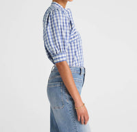 Madewell - Puff-sleeve Band-collar Shirt