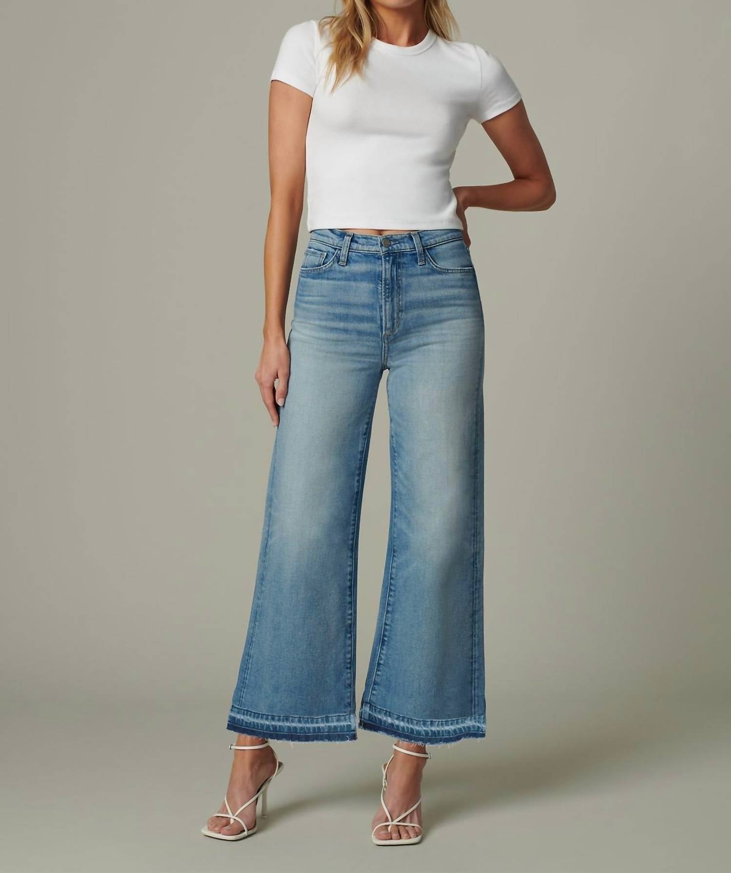 Joe'S Jeans - Mia Wide Leg Ankle Jeans