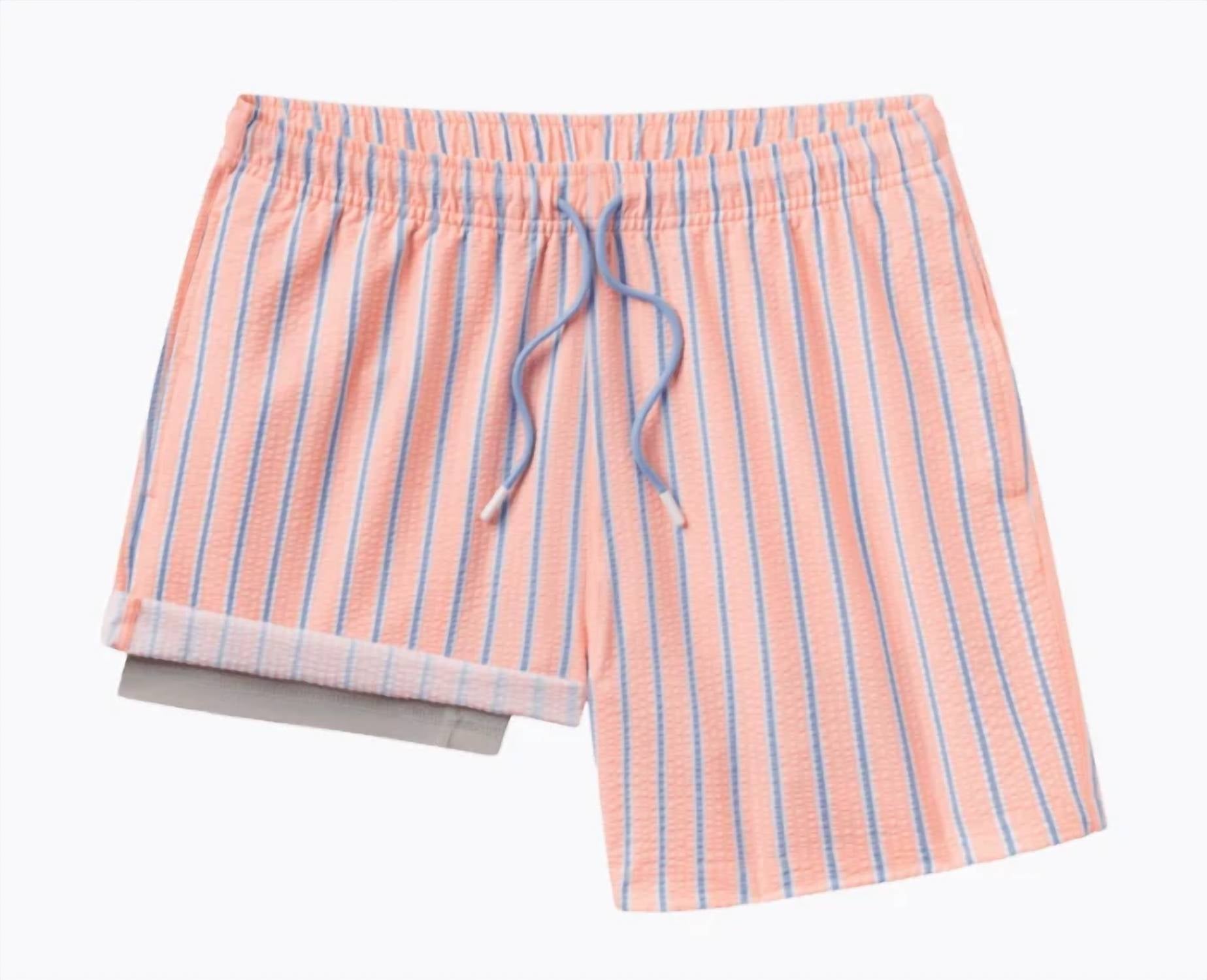Southern Shirt Company - Stripes Seersucker Swim Trunks
