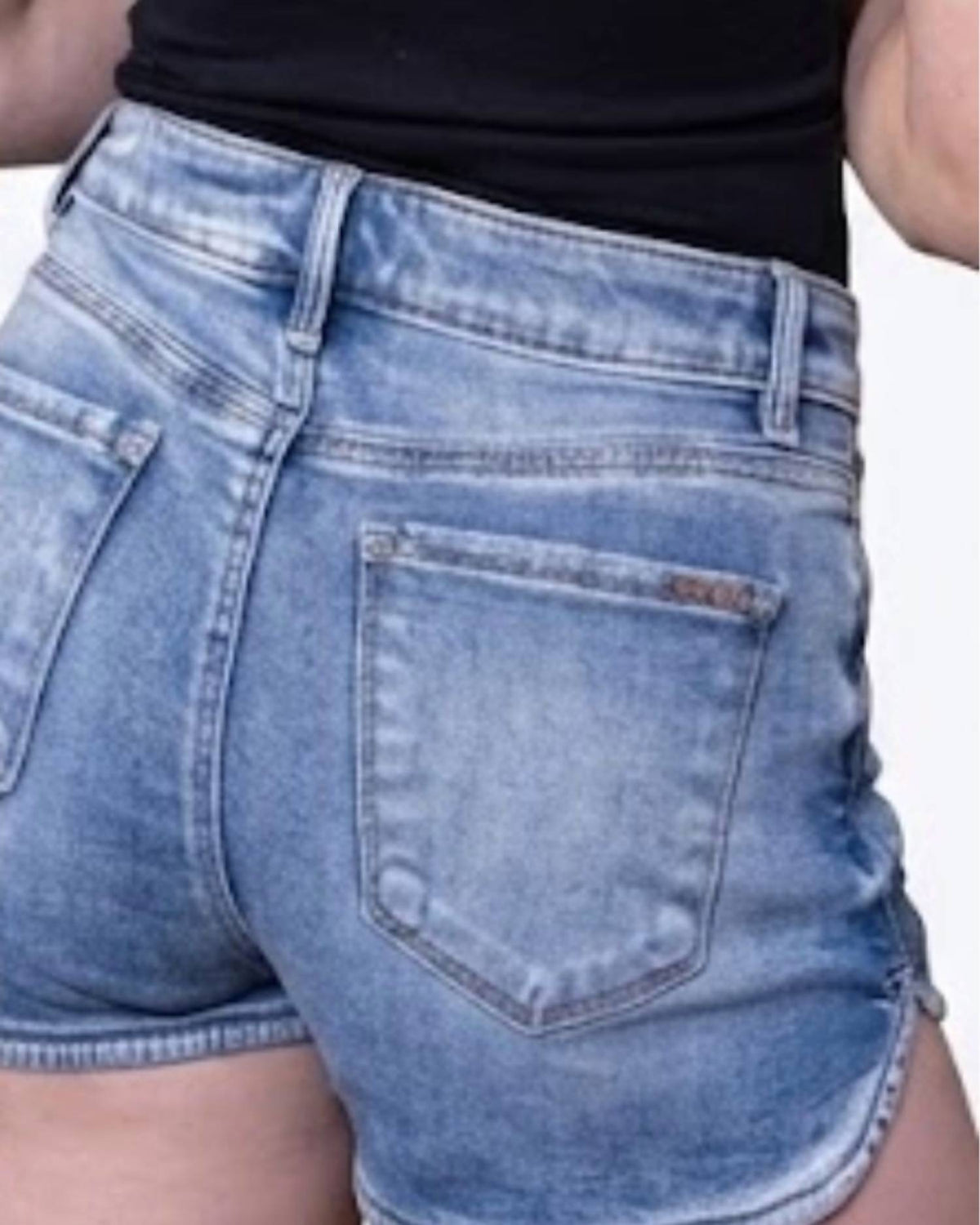 Risen - Round Hem Shorts